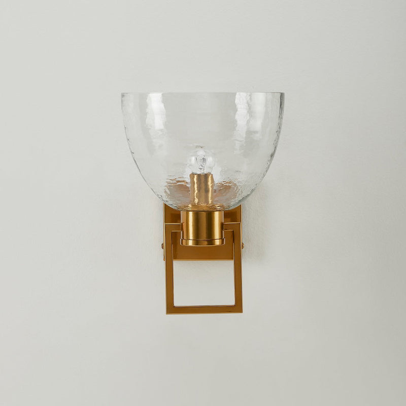 TROY WALL LIGHT CHAMPAGNE