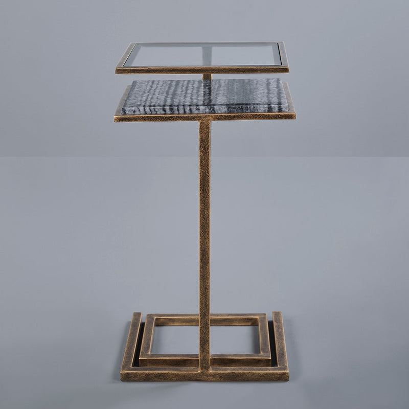 PLATEIA ACCENT TABLE GOLD
