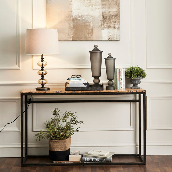 SOPHIA TABLE LAMP OAKWOOD