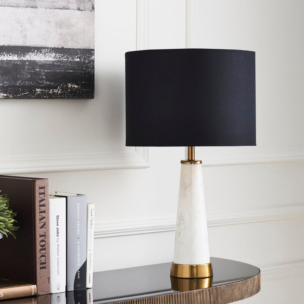 SERGIO TABLE LAMP WHITE