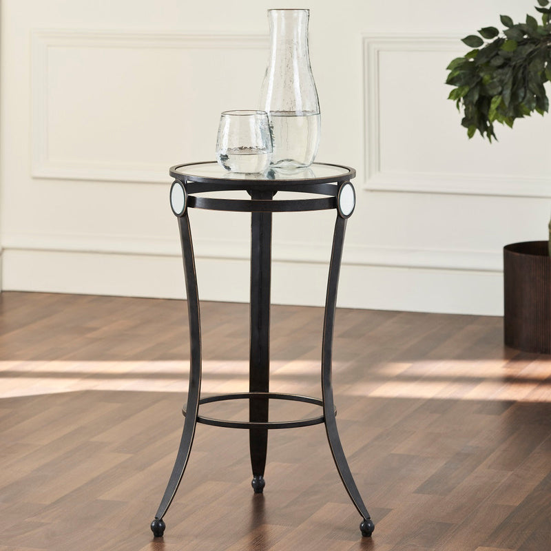 MIDFORD ACCENT TABLE OAKWOOD