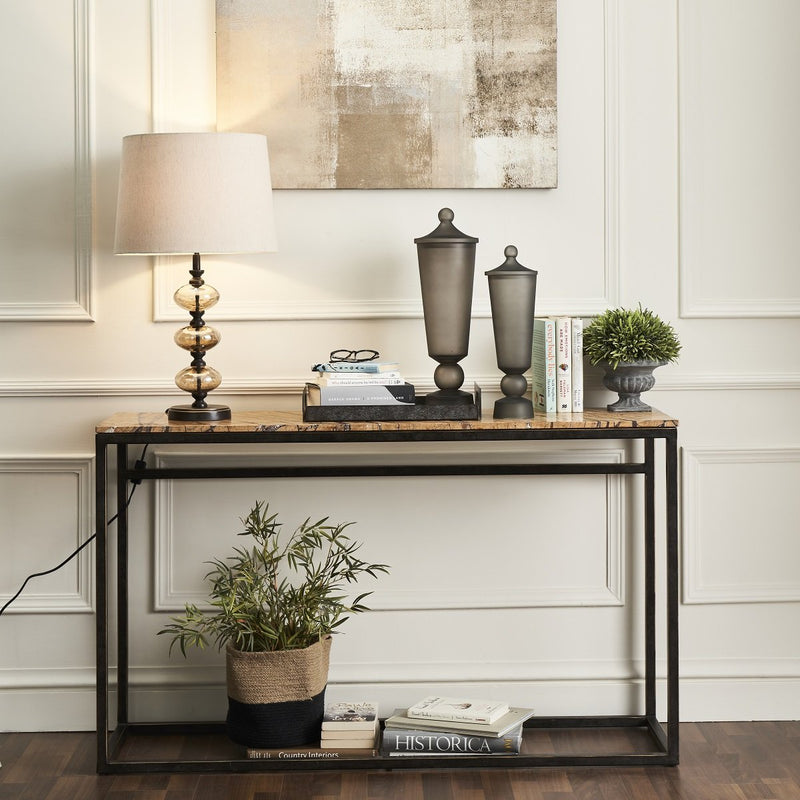 ELON CONSOLE TABLE OAKWOOD