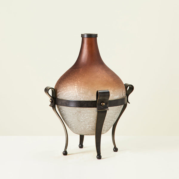 THALIA DECOR VASE OAKWOOD