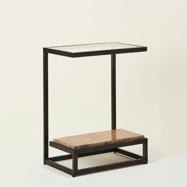 OLYMPIA C-TABLE OAKWOOD