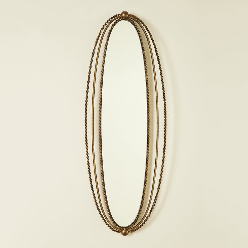 CARCANET WALL MIRROR GOLD