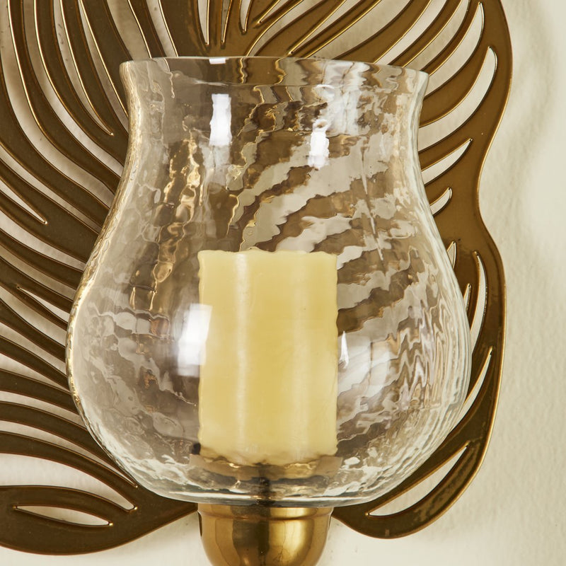 CALISTA WALL SCONCE SET OF 2 CHAMPAGNE