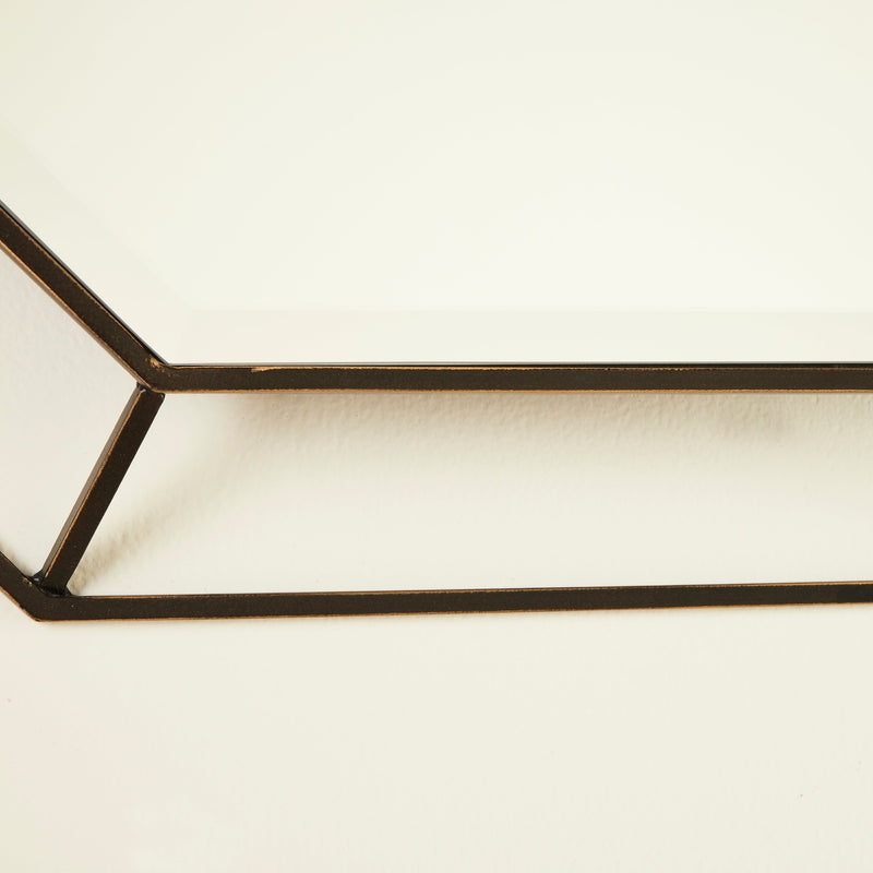 SPARTA WALL MIRROR BRONZE