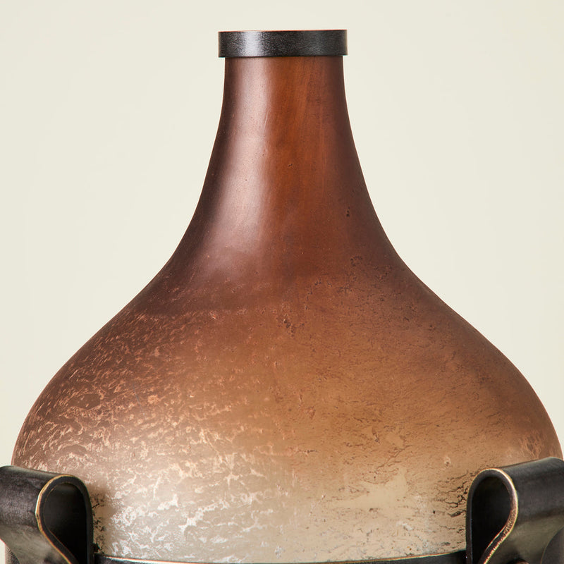THALIA DECOR VASE OAKWOOD
