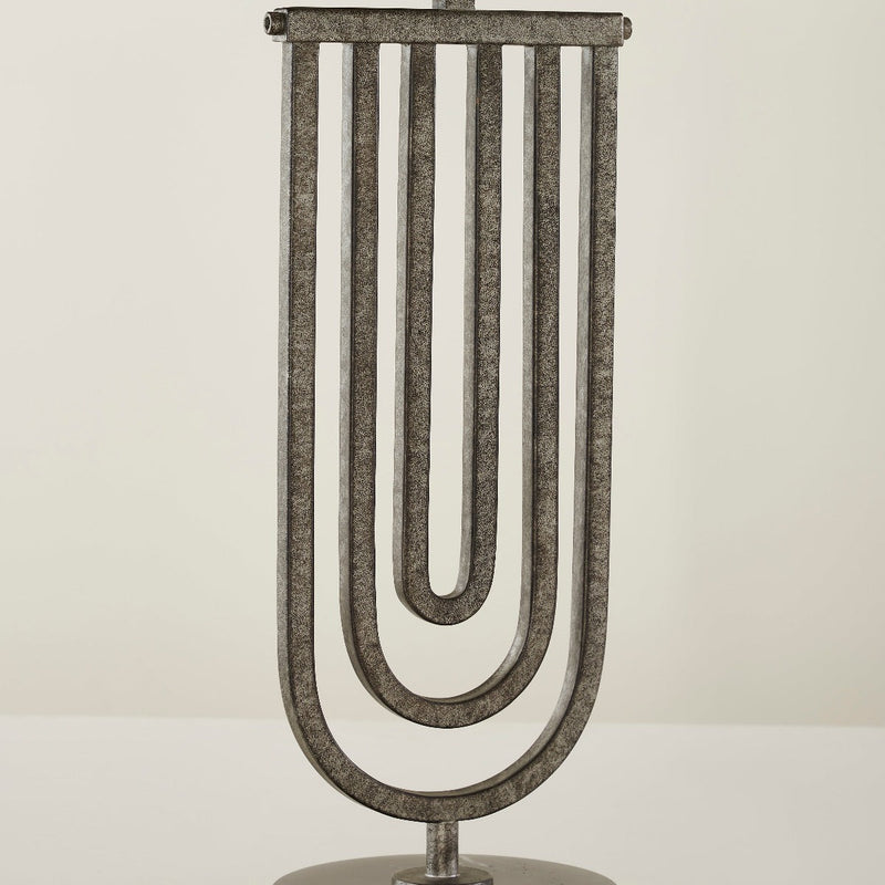 OTUS TABLE LAMP SILVER