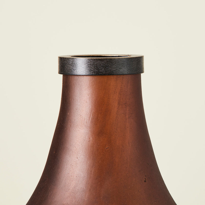 THALIA DECOR VASE OAKWOOD