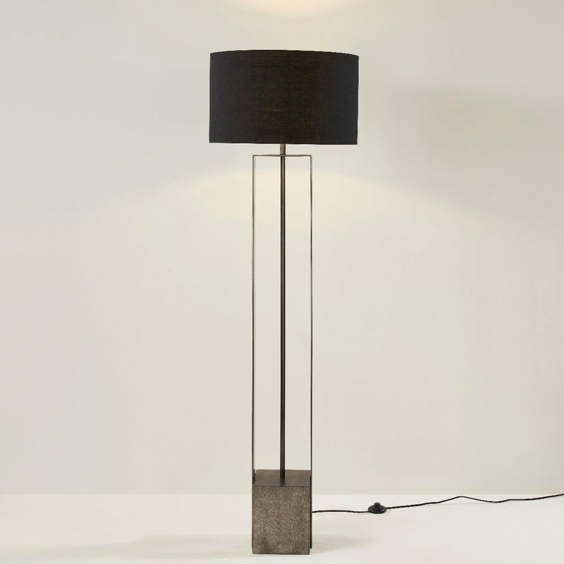 PERCH FLOOR LAMP SILVER