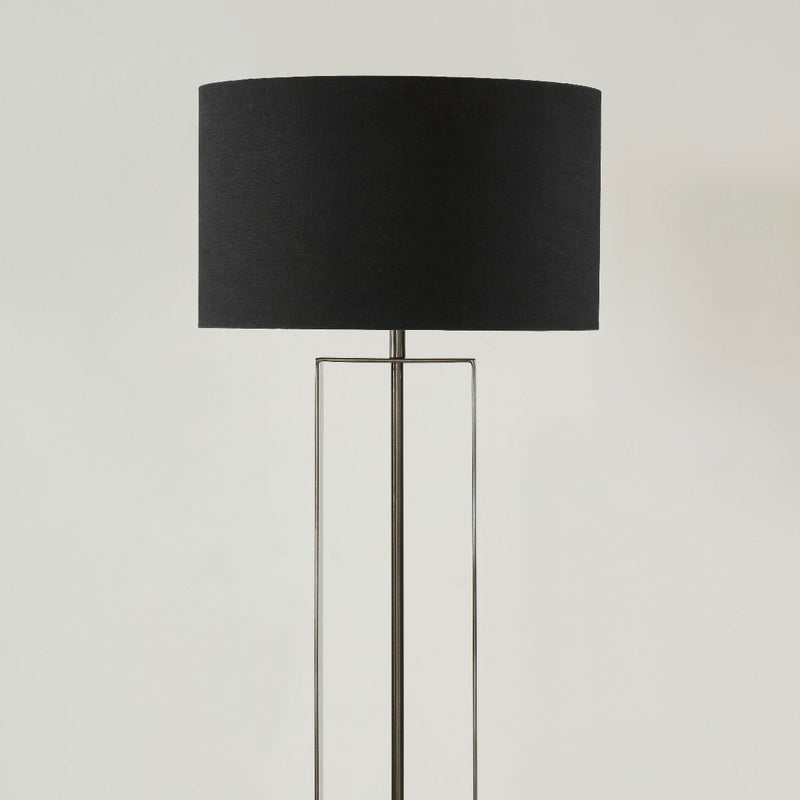 PERCH FLOOR LAMP SILVER