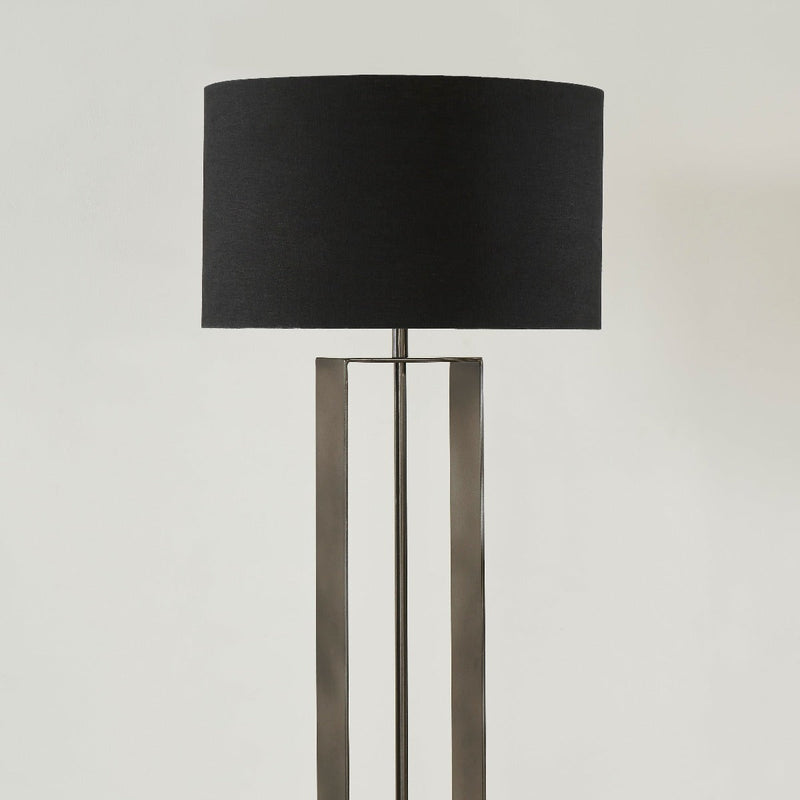 PERCH FLOOR LAMP SILVER