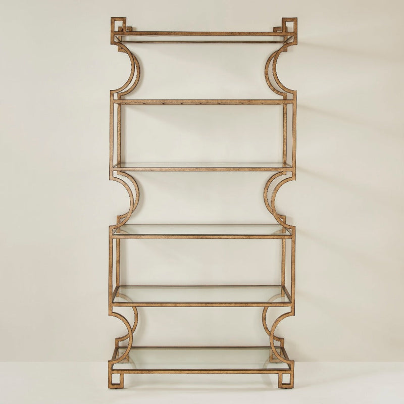 CRONUS KEY SHELVING UNIT CHAMPAGNE