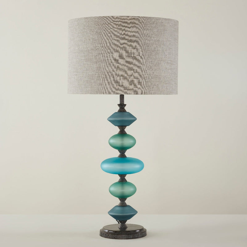 OLGA TABLE LAMP AZURE