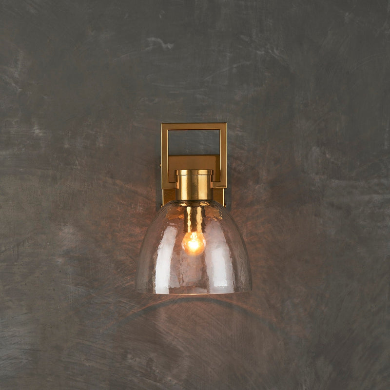 TROY WALL LIGHT CHAMPAGNE