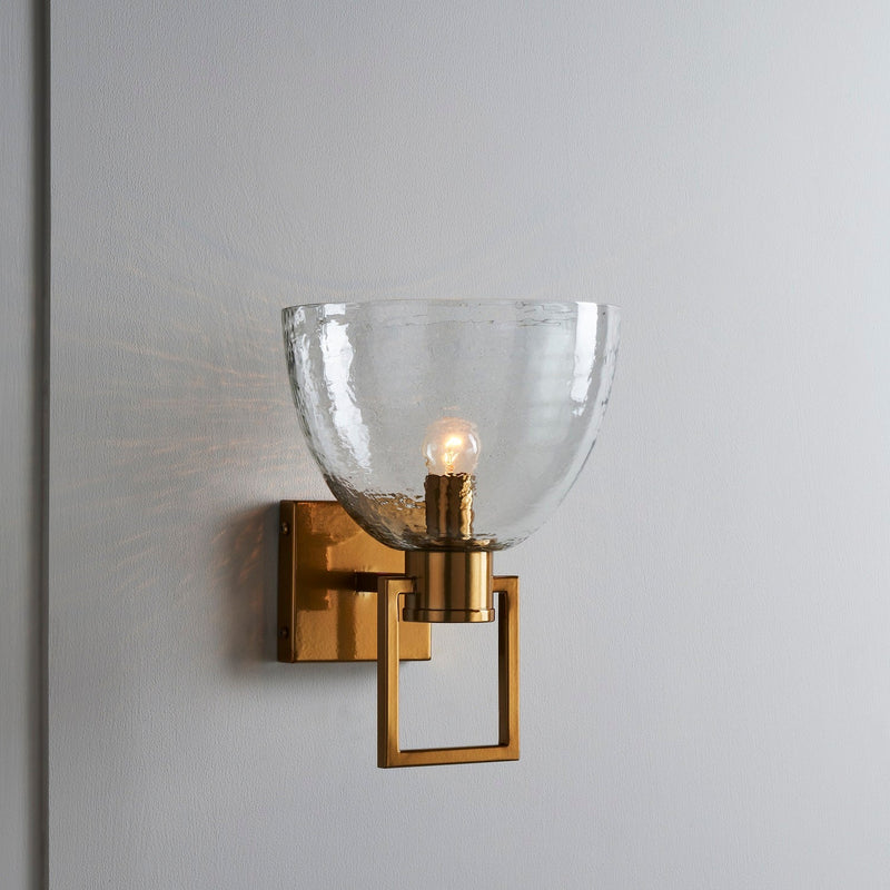 TROY WALL LIGHT CHAMPAGNE
