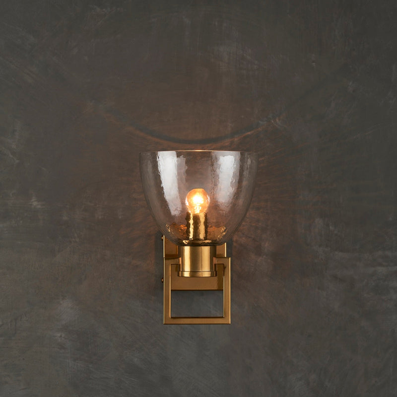 TROY WALL LIGHT CHAMPAGNE