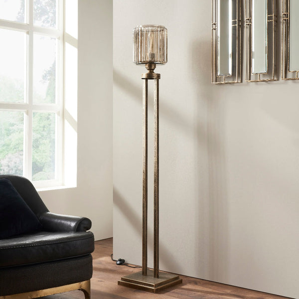 ERSA FLOOR UPLIGHTER GOLD