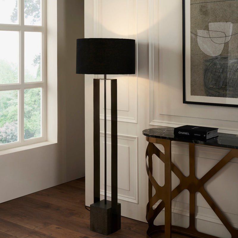 PERCH FLOOR LAMP SILVER