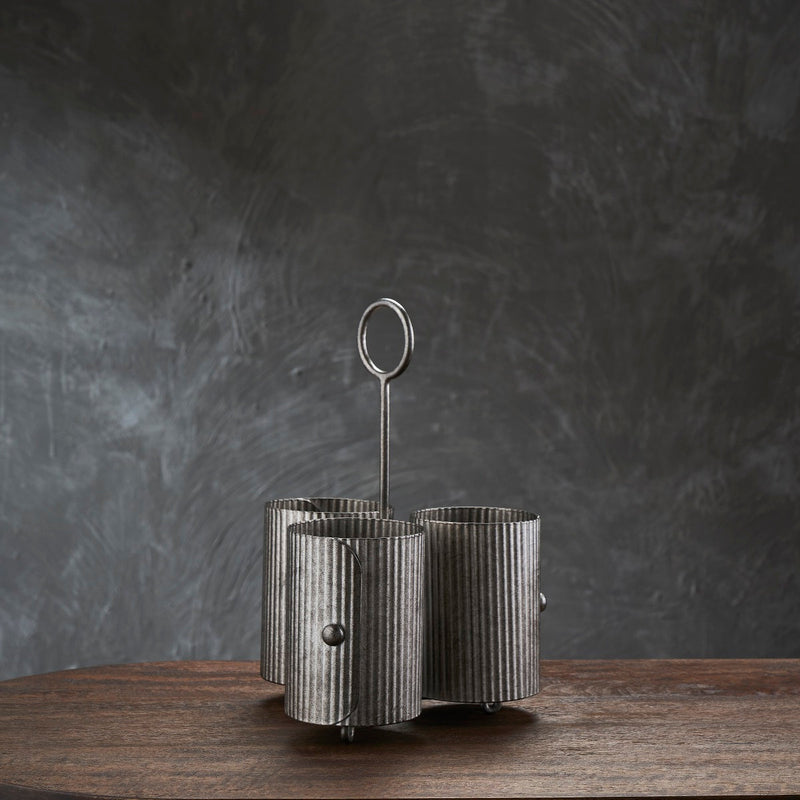 ORPHEUS UTENSIL CADDY SILVER
