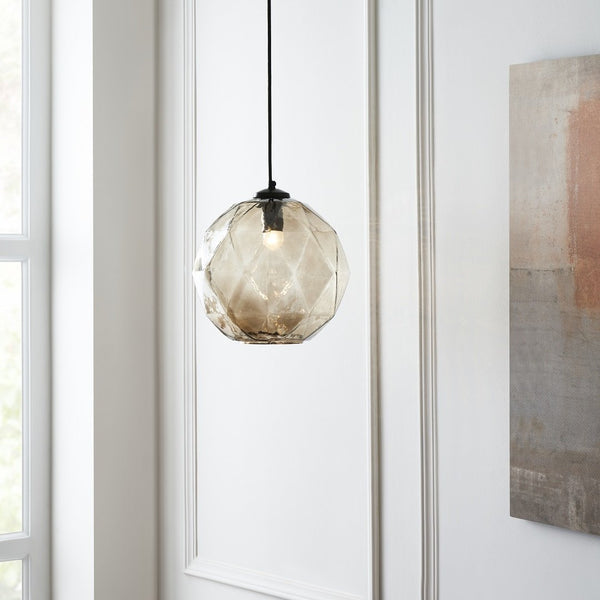 PLUTONIC SPHERE PENDANT BRONZE
