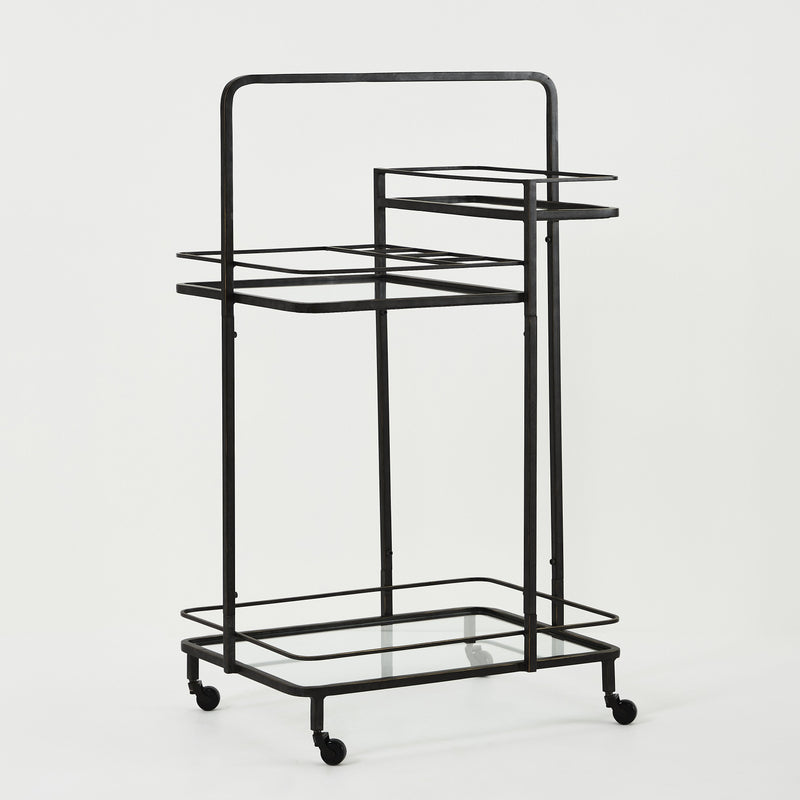 COSMOPOLITAN BARCART OAKWOOD